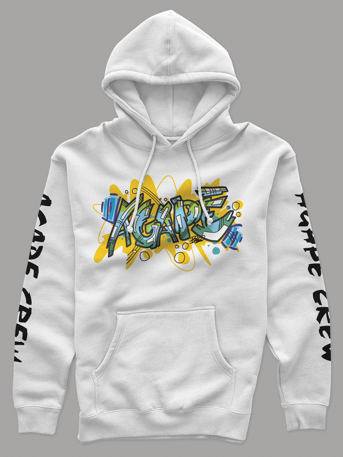 Agape Crew Hoodie - Hoodie- H.S. Designs Global, LLC