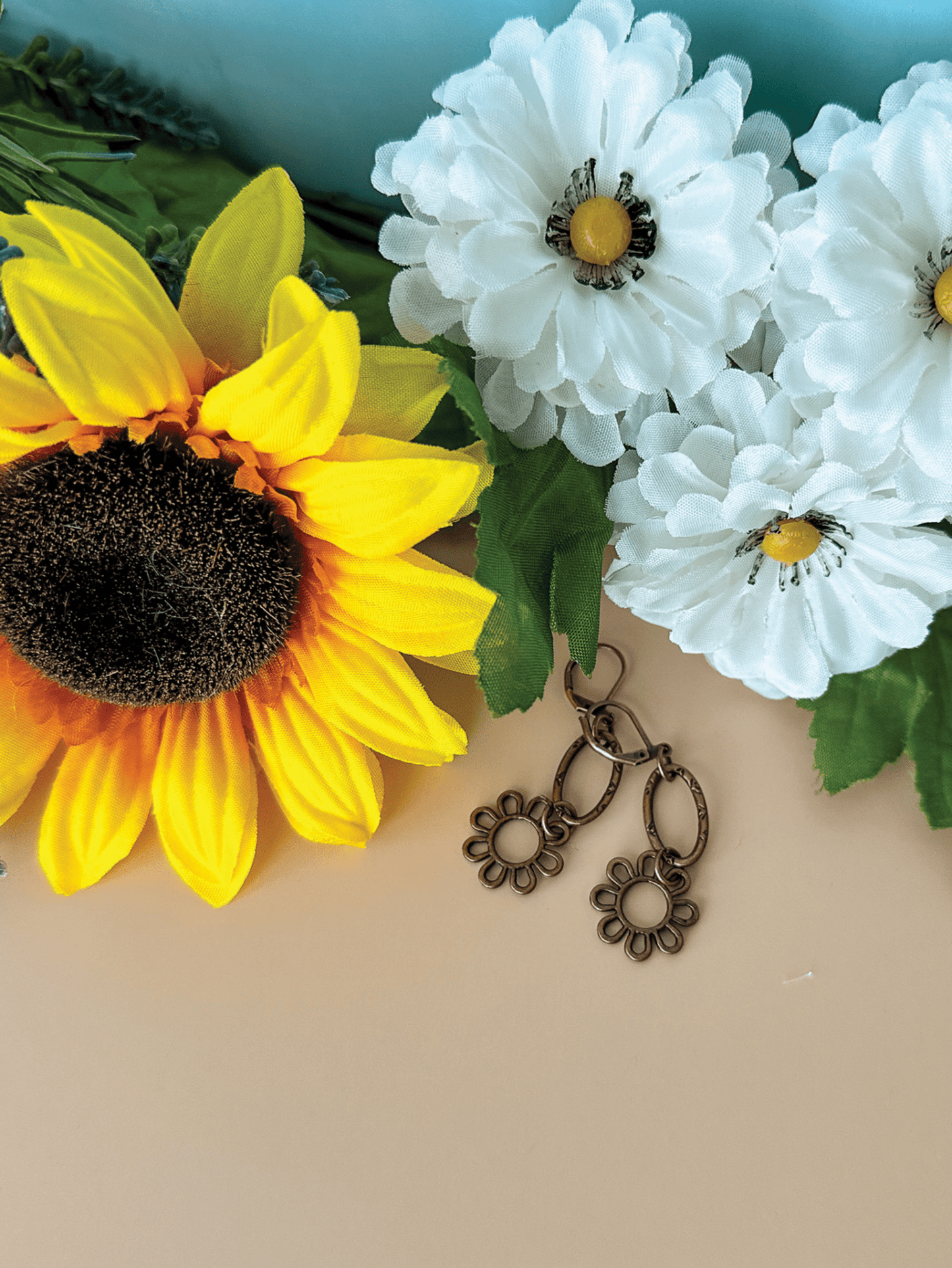 Daisy Earrings - Jewelry- H.S. Designs Global, LLC