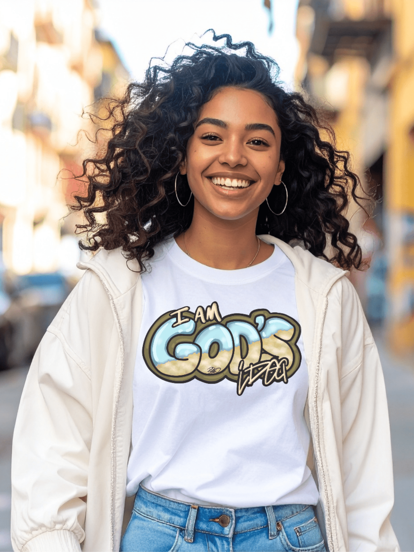 I am God's Idea Tee - H.S. Designs Global, LLC