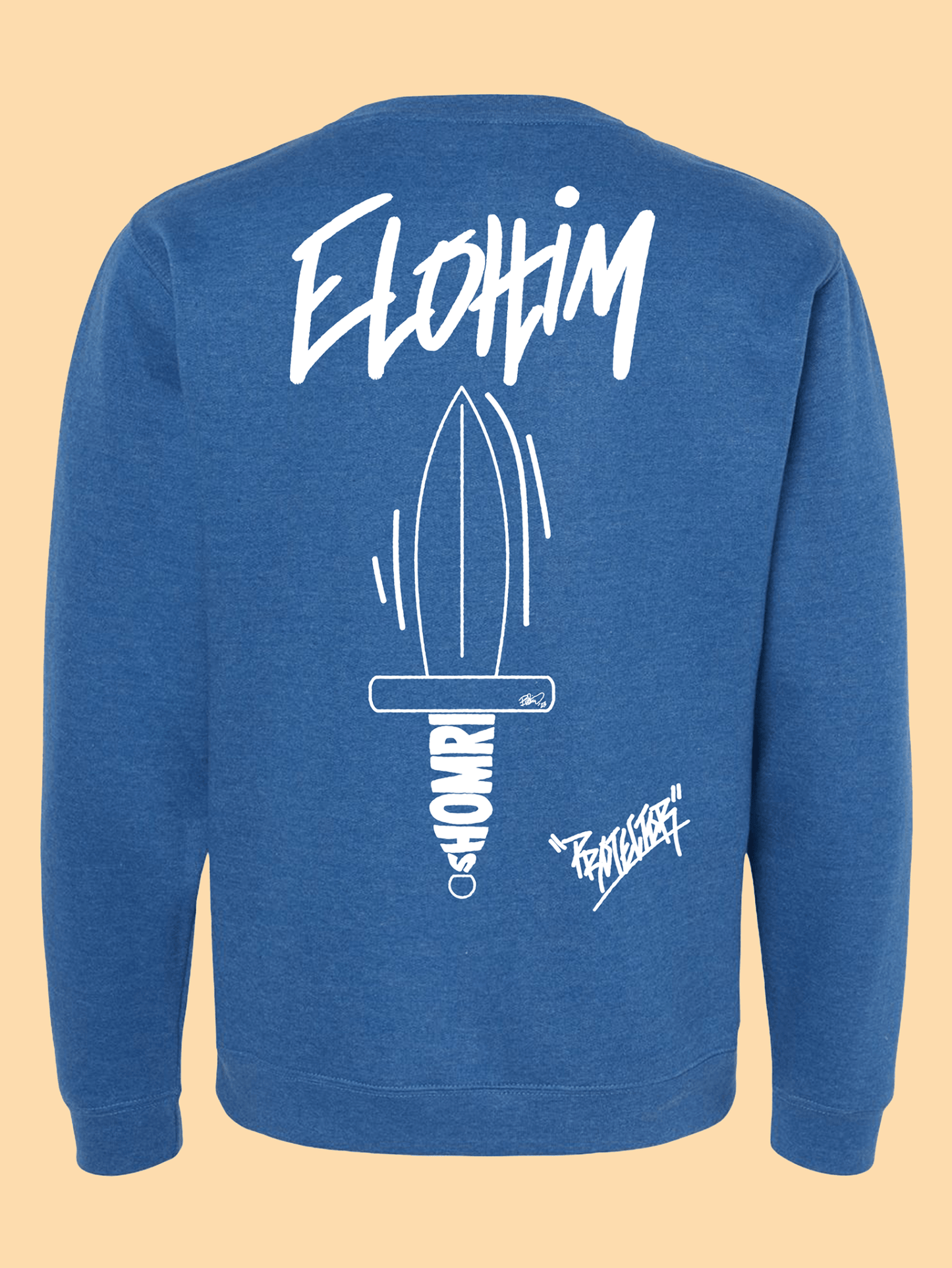 Elohim Shomri Sweatshirt - Sweatshirt- H.S. Designs Global, LLC