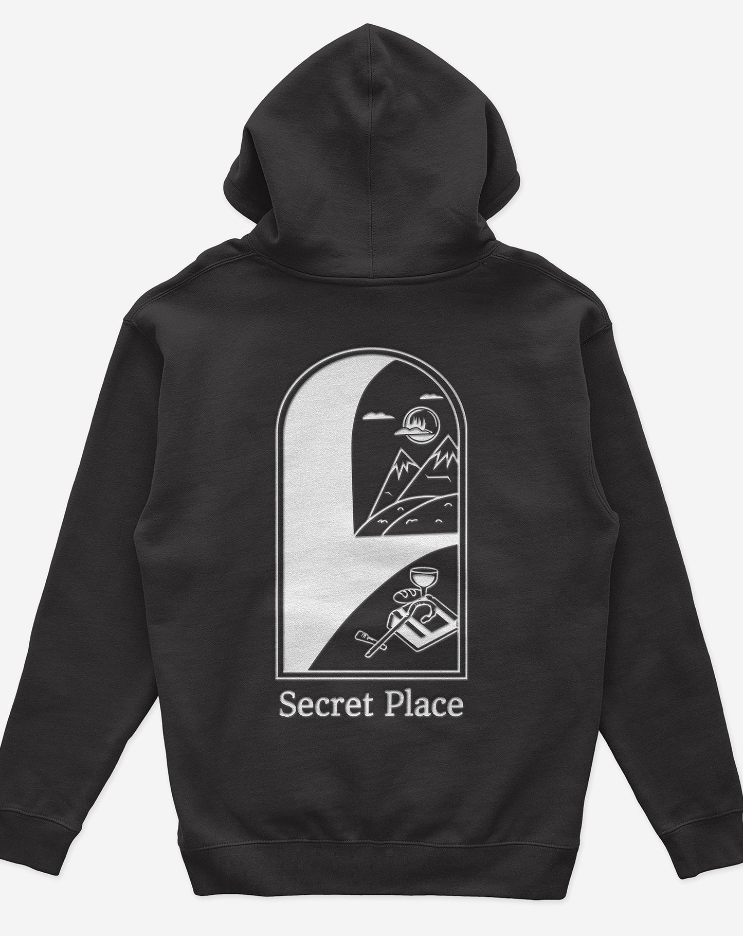 The Secret Place Hoodie - Hoodie- H.S. Designs Global, LLC