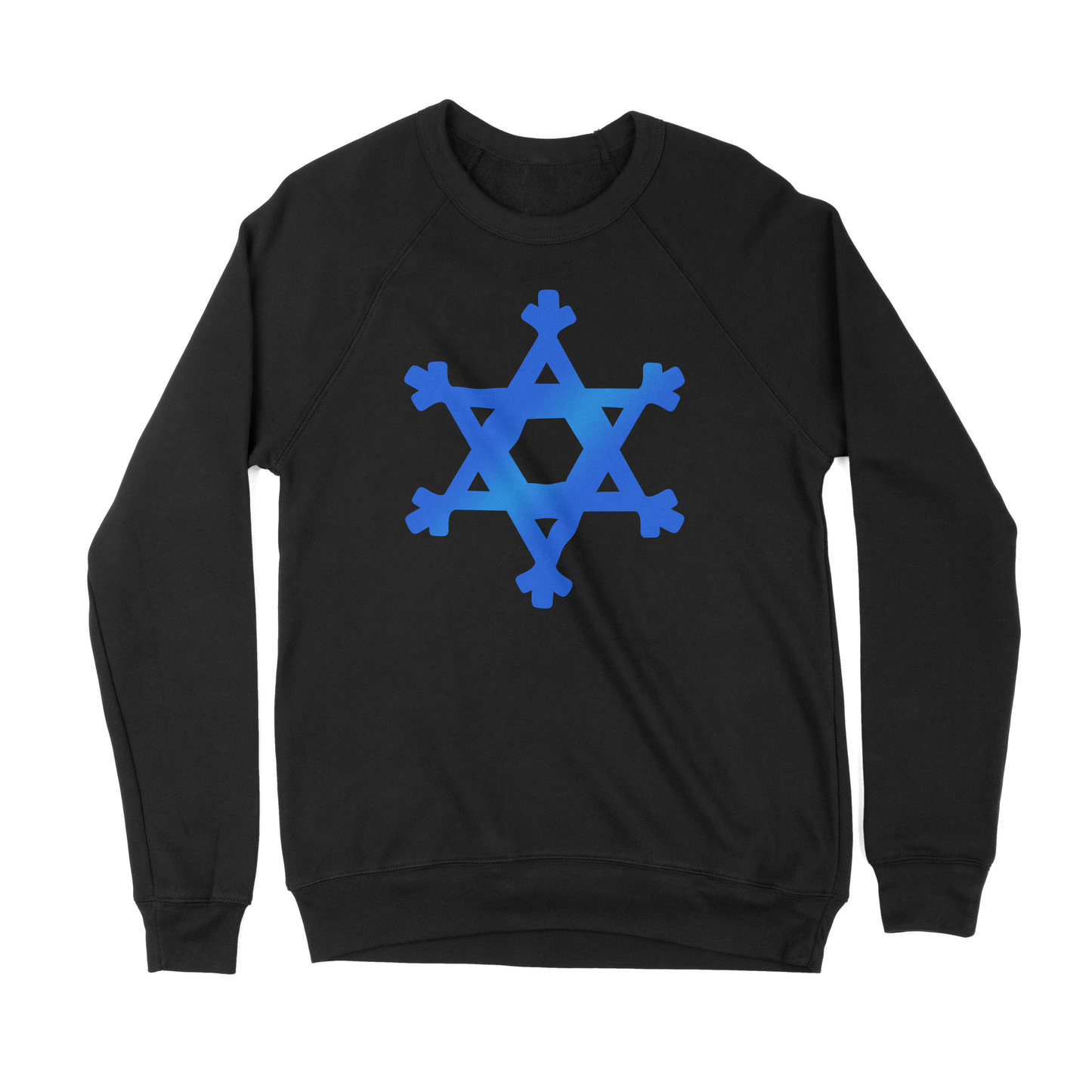 Star of David Snowflake Sweatshirt