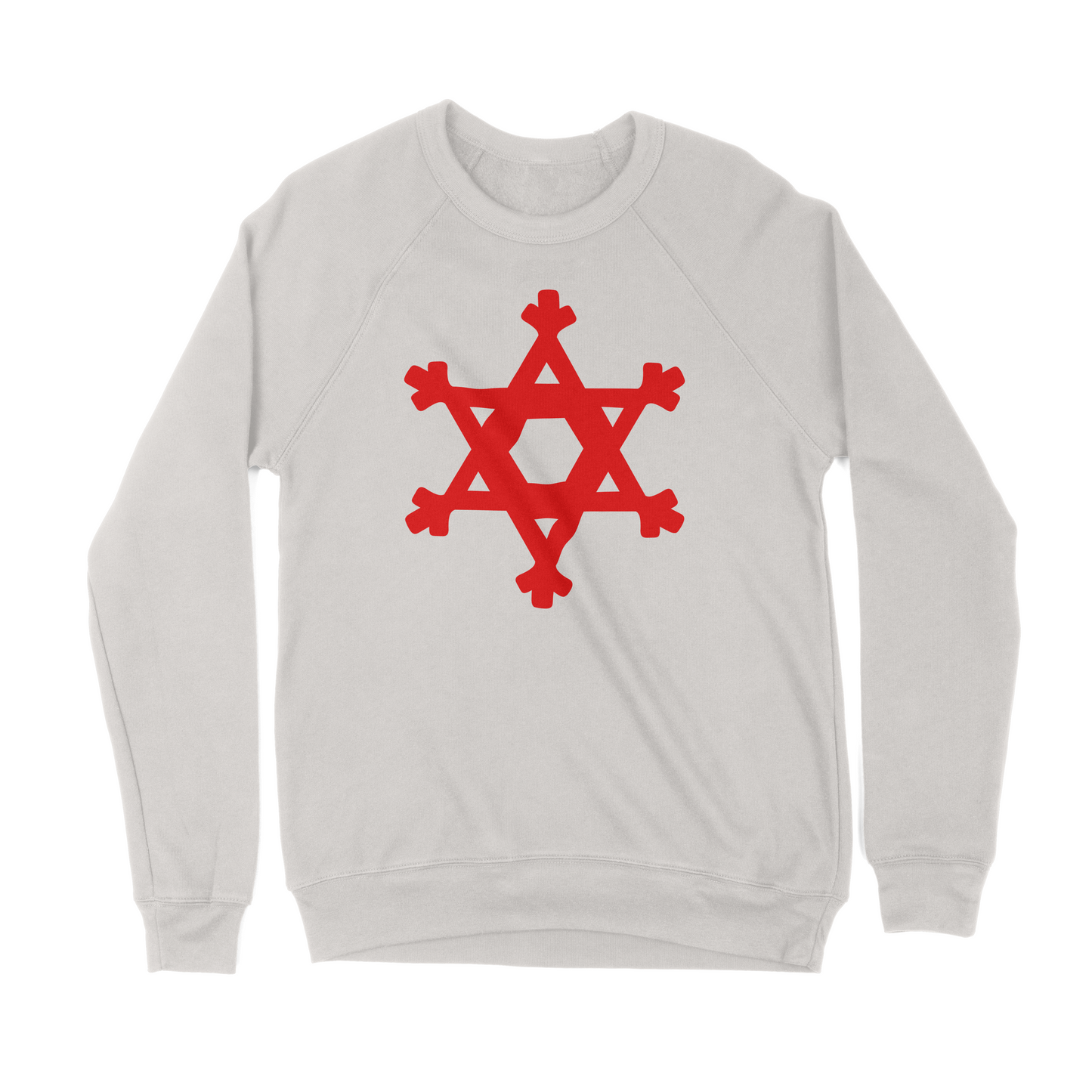 Star of David Snowflake Sweatshirt