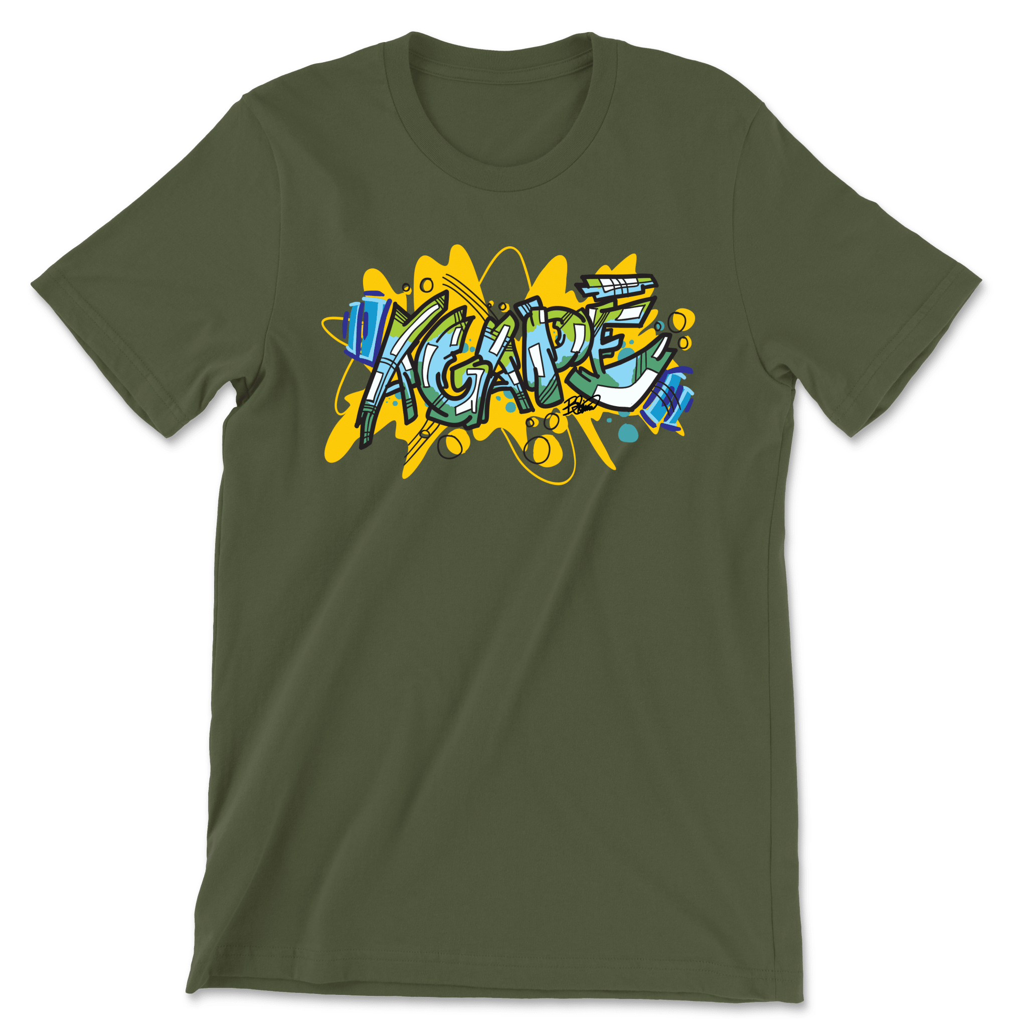 Agape Graffiti Shirt - H.S. Designs Global, LLC