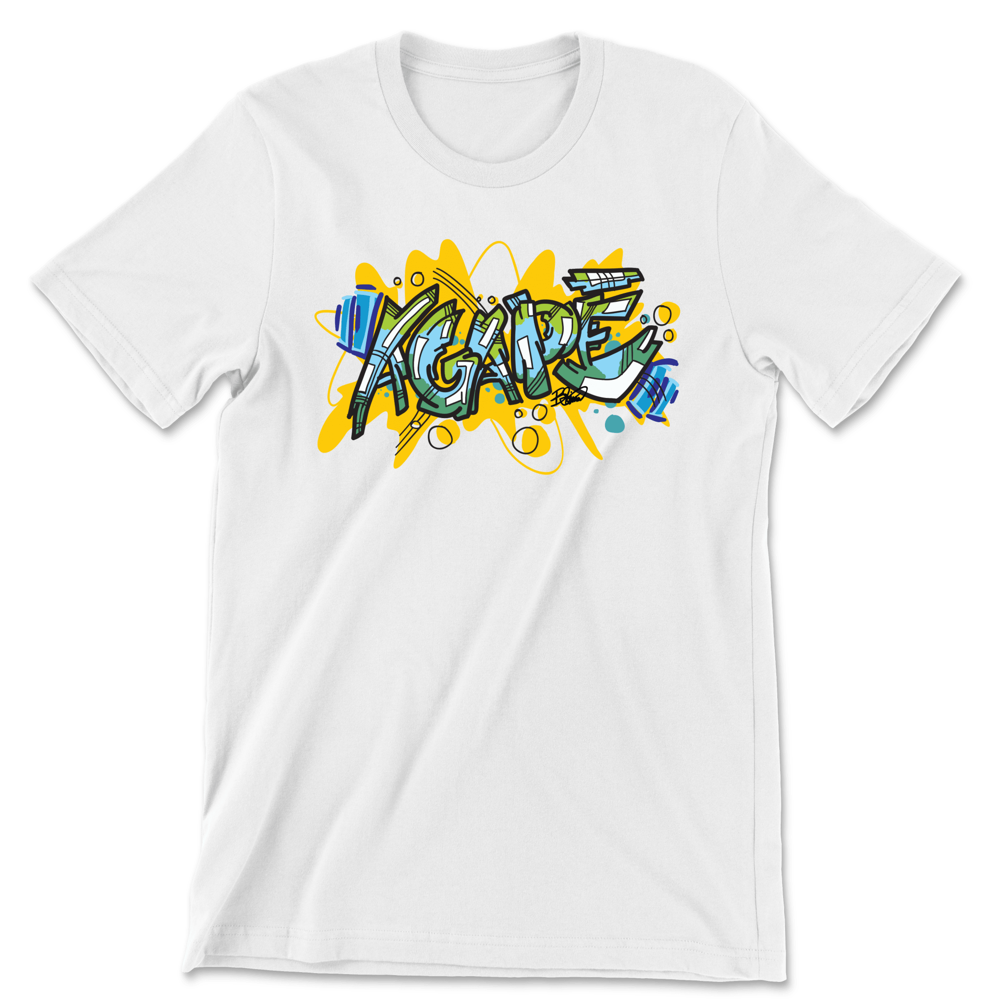 Agape Graffiti Shirt - H.S. Designs Global, LLC