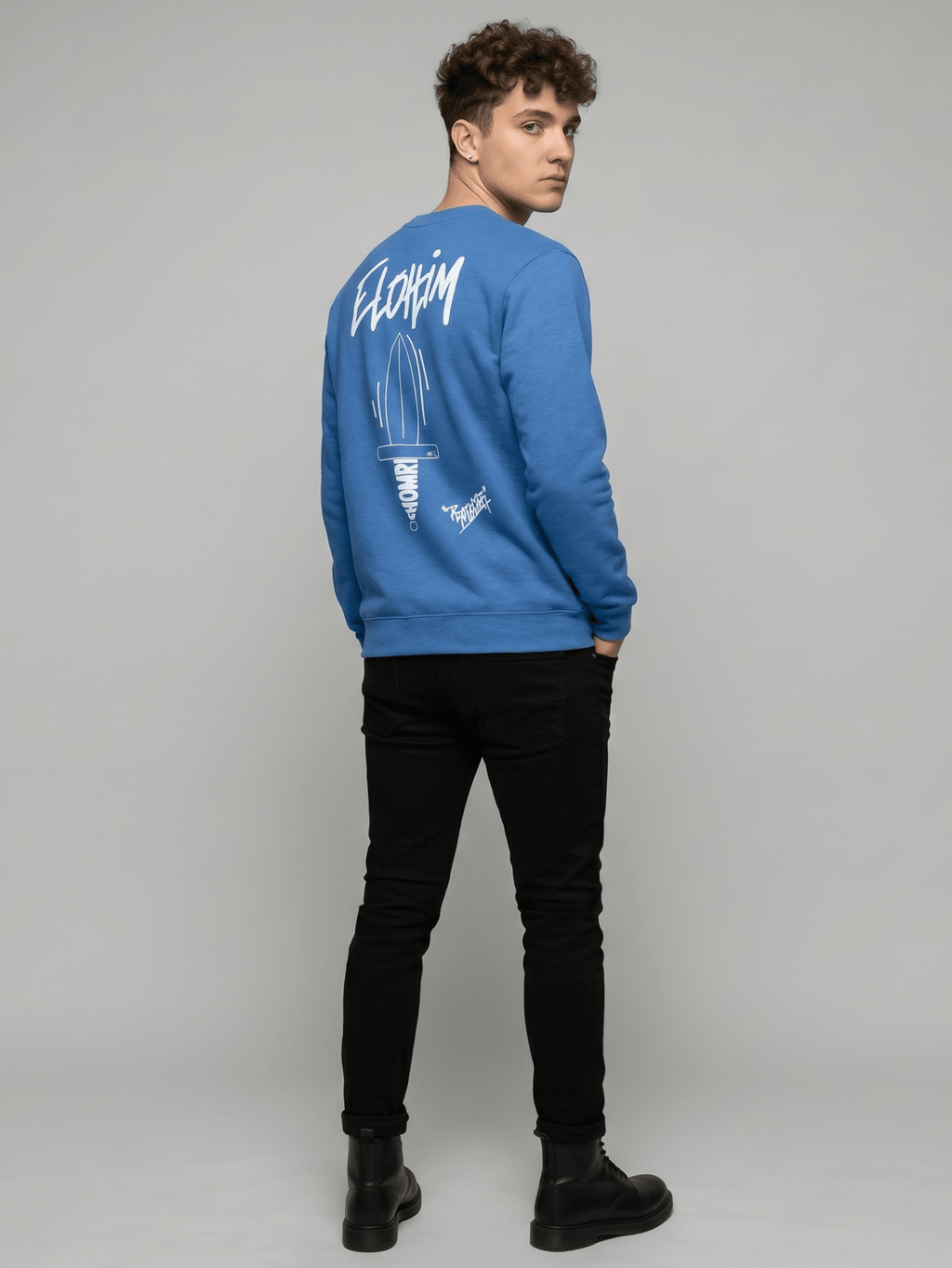 Elohim Shomri Sweatshirt - H.S. Designs Global, LLC
