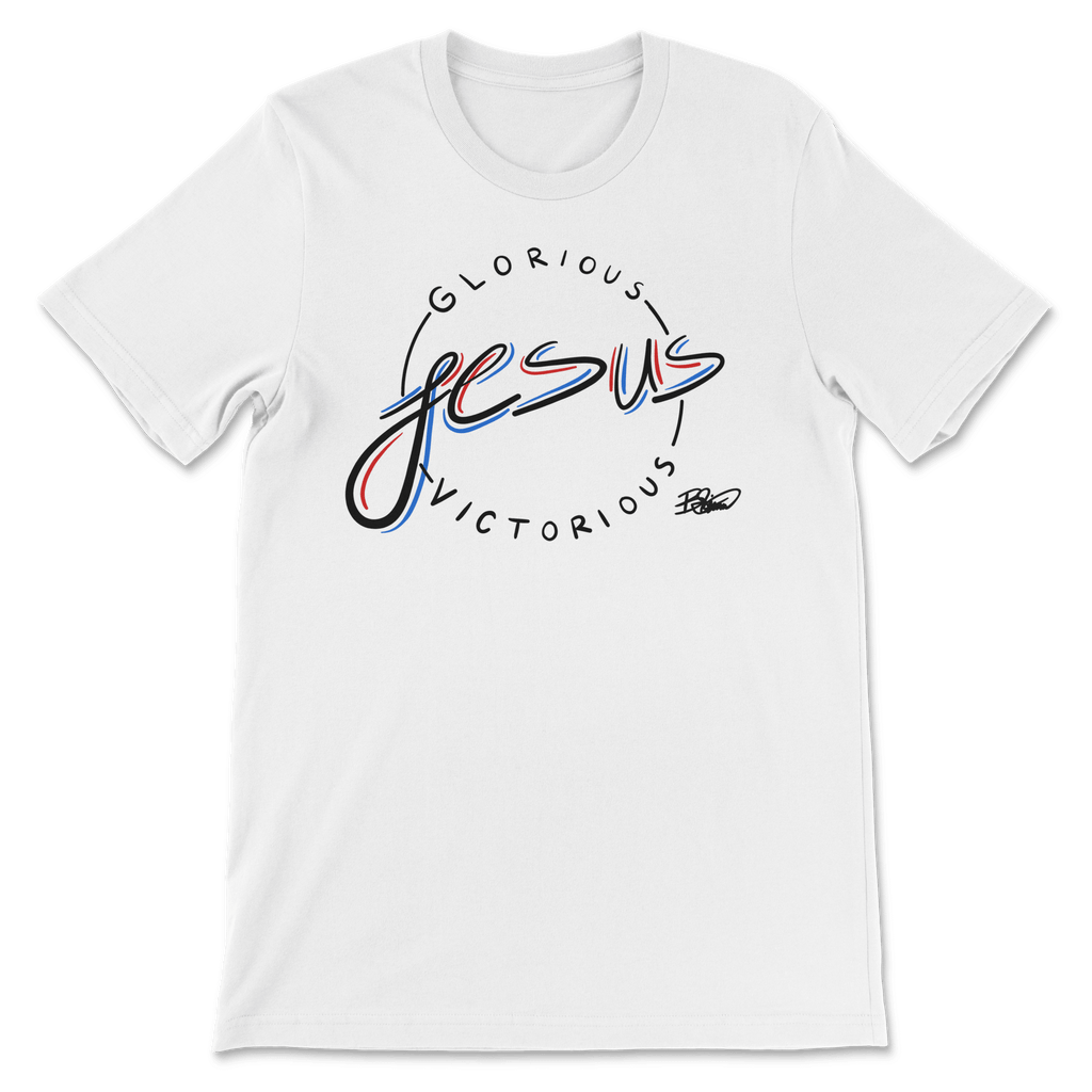 Glorious Victorious Jesus Shirt - H.S. Designs Global, LLC
