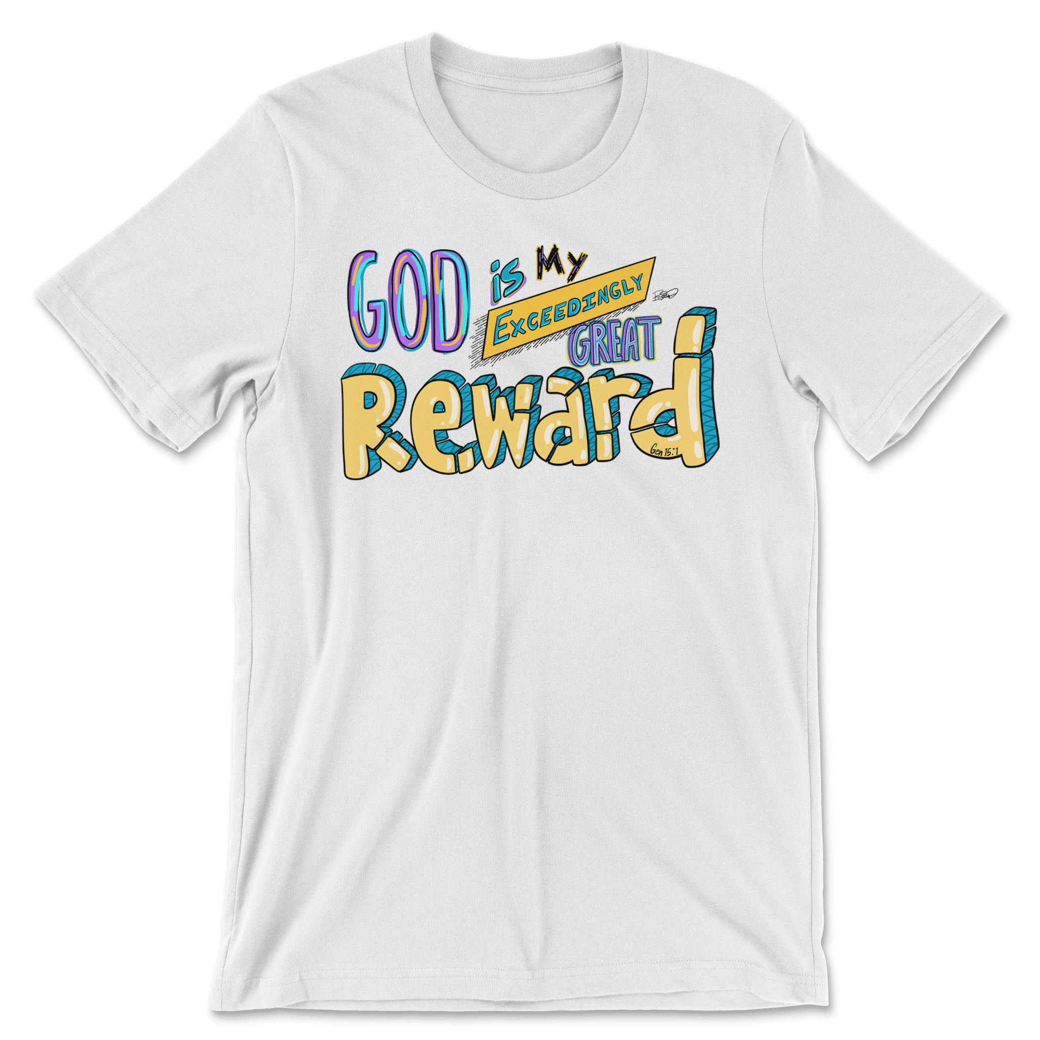 God Is My Reward Tee - H.S. Designs Global, LLC