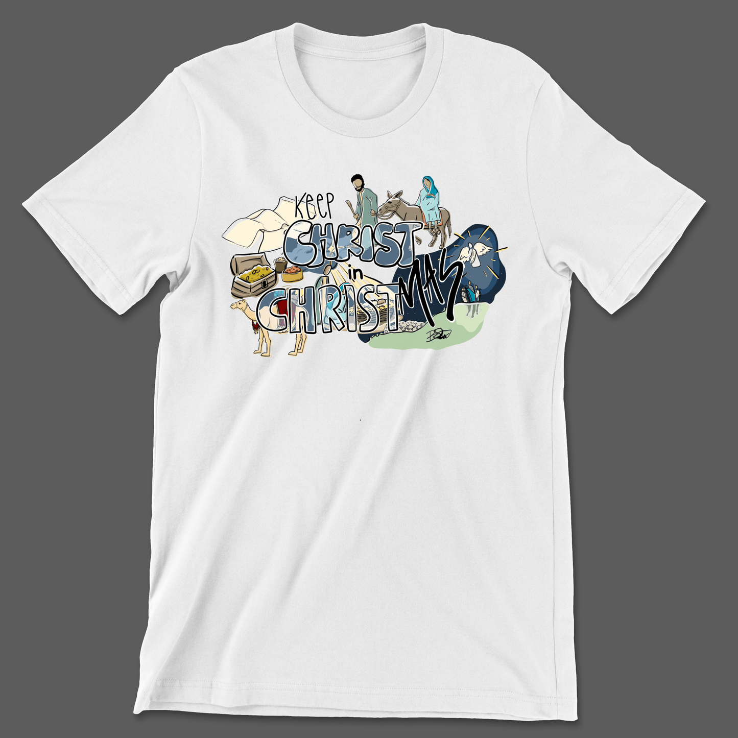 Keep Christ in Christmas Tee - H.S. Designs Global, LLC