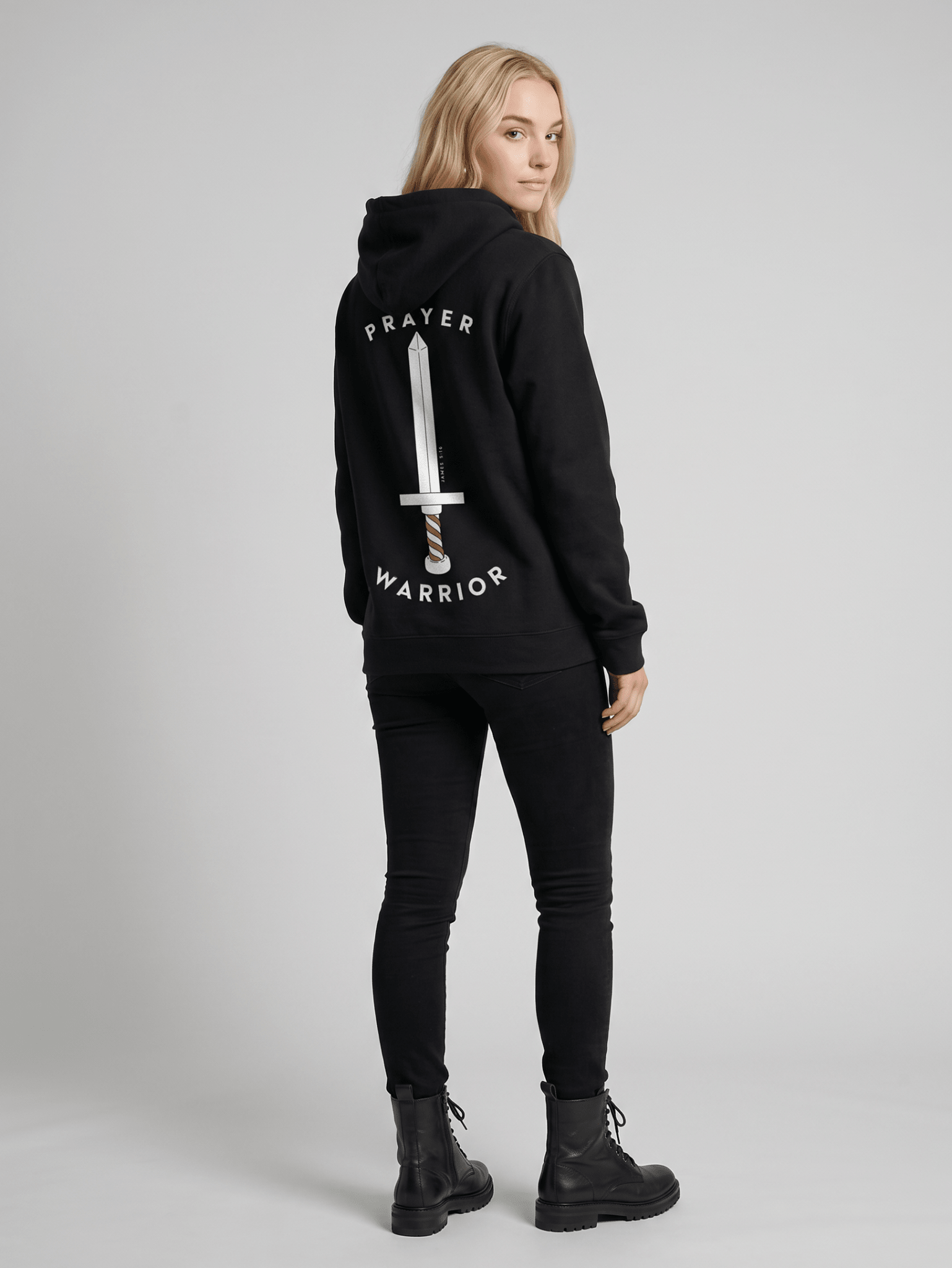 Prayer Warrior Hoodie - H.S. Designs Global, LLC