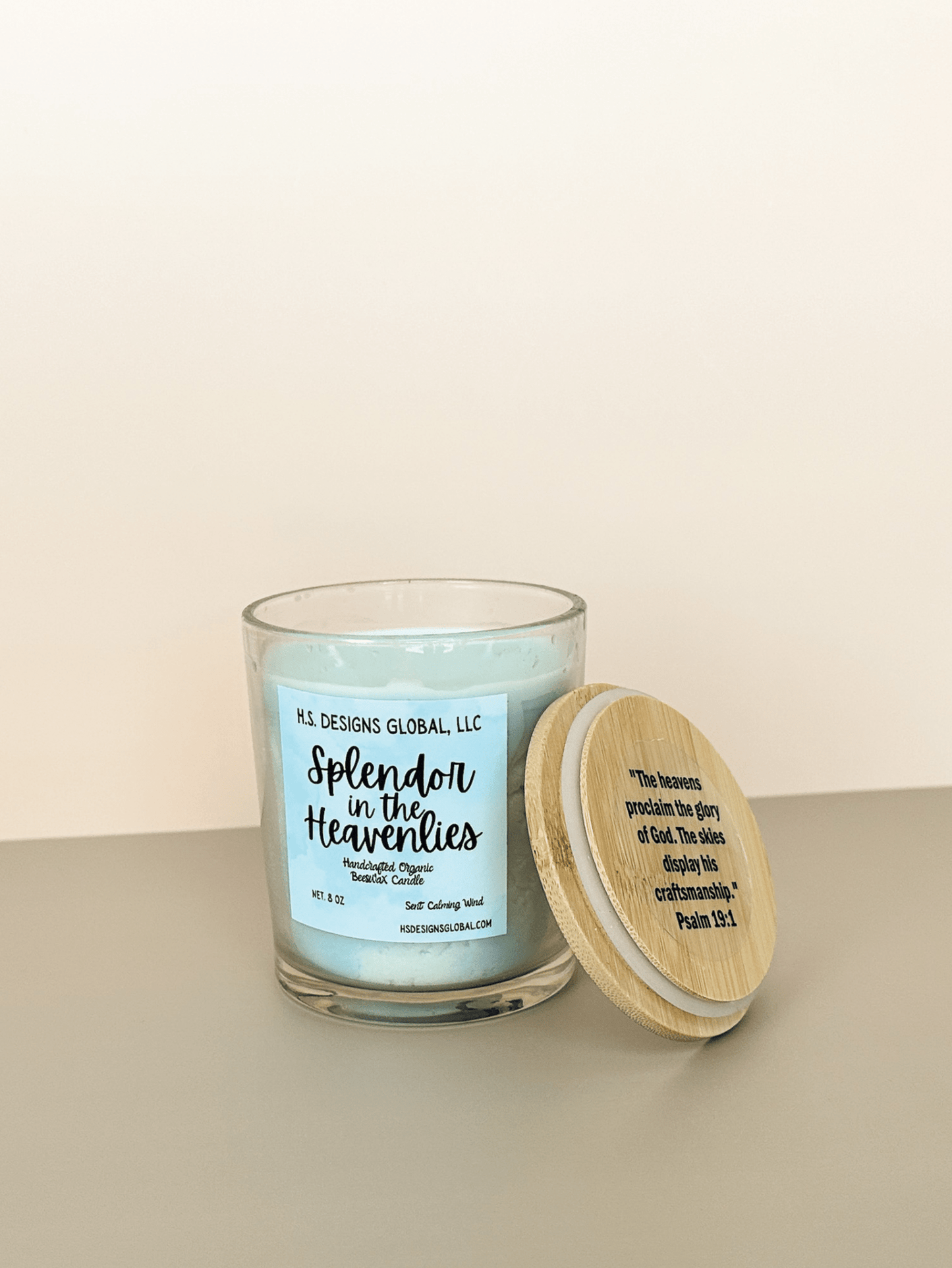 Splendor in the Heavenlies Candle - H.S. Designs Global