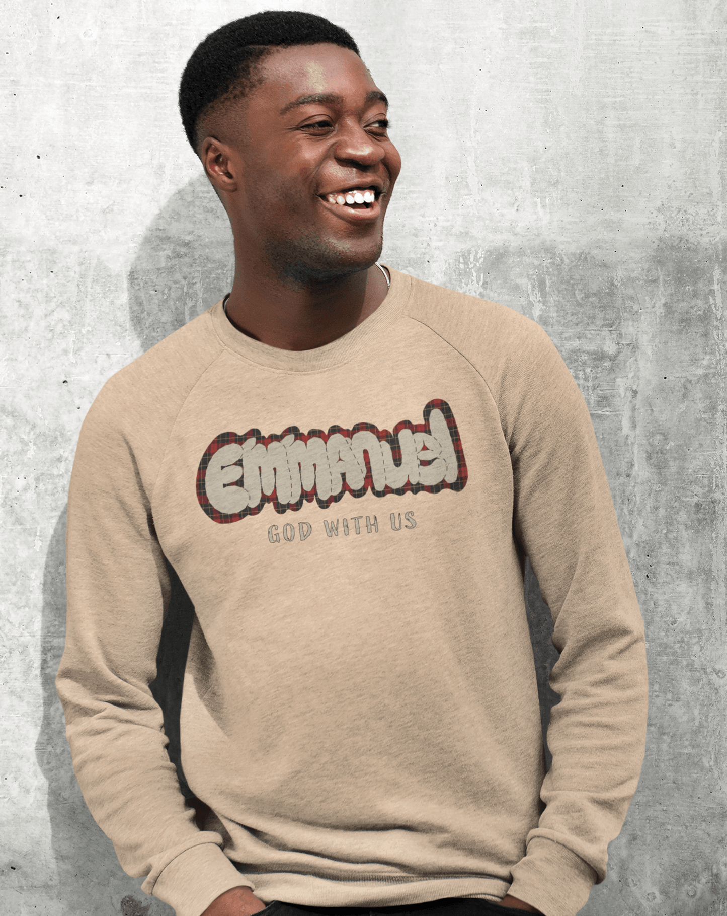 Emmanuel- God With Us Sweatshirt - H.S. Designs Global