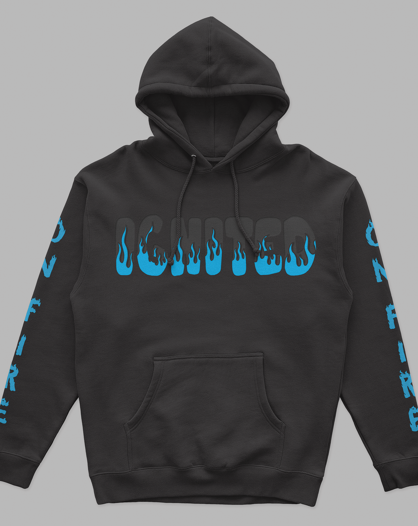 IGNITED Hoodie-Blue ver - H.S. Designs Global