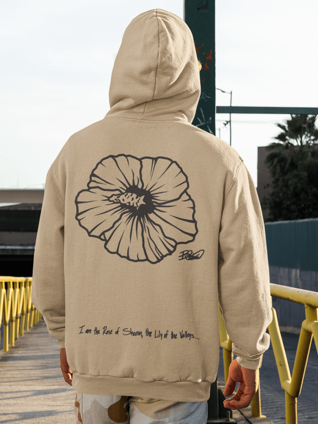 Rose of Sharon Hoodie - H.S. Designs Global