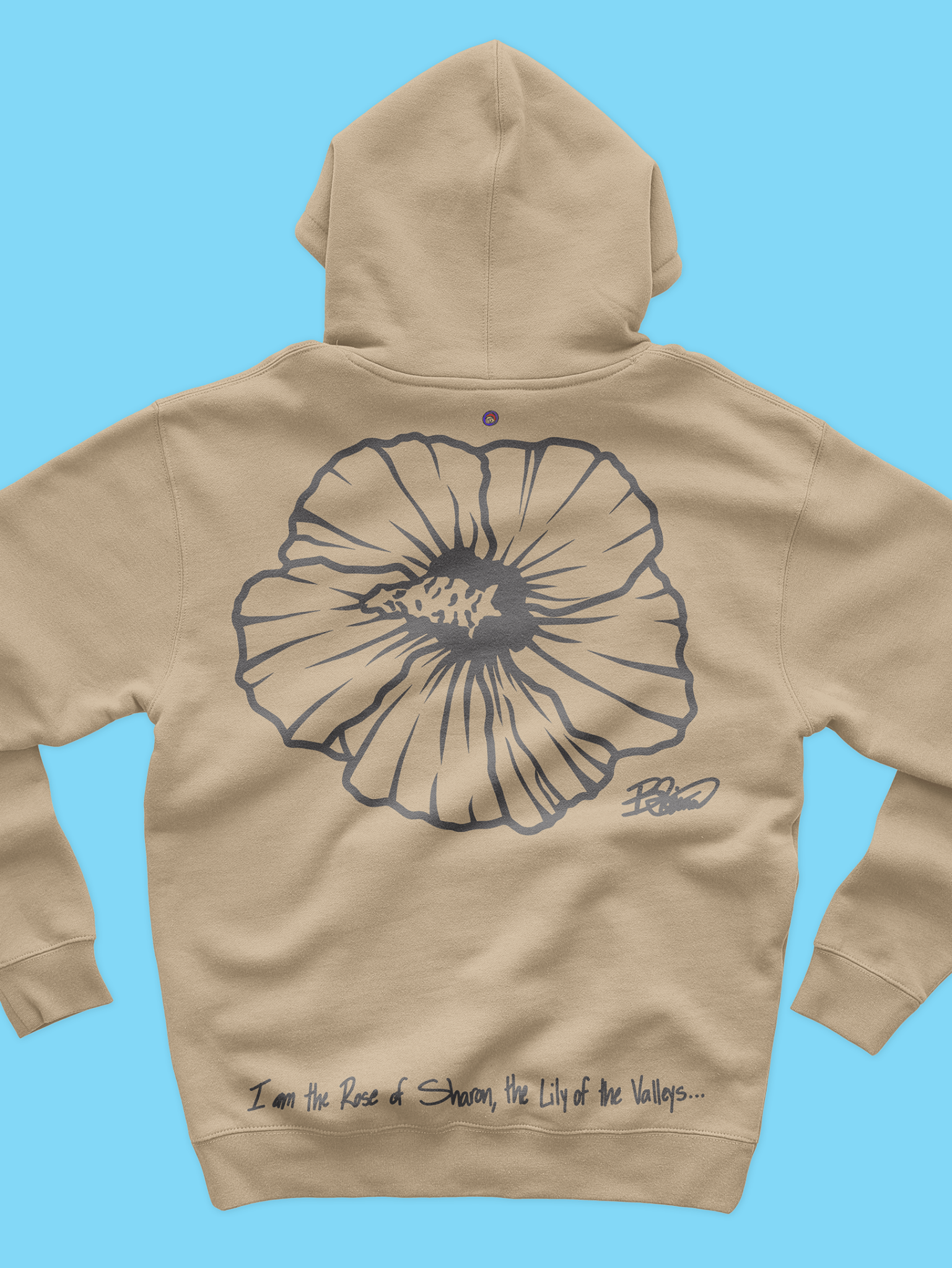 Rose of Sharon Hoodie - H.S. Designs Global